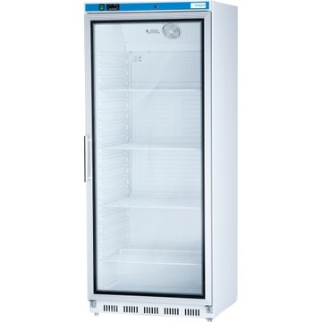 Szafa chłodnicza 600 l. drzwi przeszklone