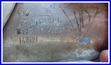 ГЛУШИТЕЛЬ, ВЫХЛОПНЫЙ НАКОНЕЧНИК, PORSCHE CAYENNE, СПРАВА