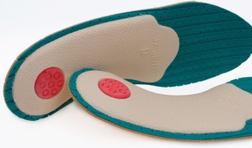 Стельки ортопедические для обуви при плоскостопии, алоэ 46.