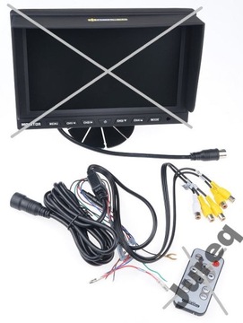 KABEL ZŁĄCZE RCA MONITOR 9 QUAD 4x KAMERA COFANIA