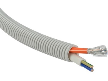 Труба гофрированная РКГЛ 32 серая 320Н с дистанционным управлением 50 м