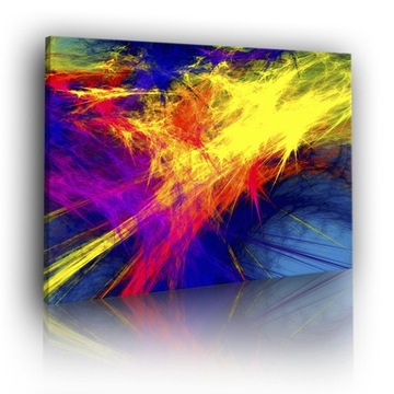 OBRAZ na płótnie ABSTRAKCJA 199692716 120x80 WZORY