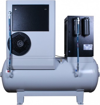 ВИНТОВОЙ КОМПРЕССОР 5,5 кВт ОСУШИТЕЛЬ 2x КОМПРЕССОР