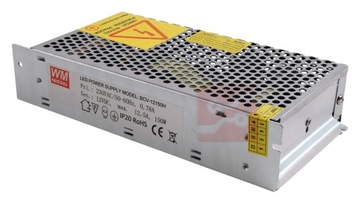 Модульный блок питания для светодиодных систем видеонаблюдения 12 В 150 Вт 12,5 А EC