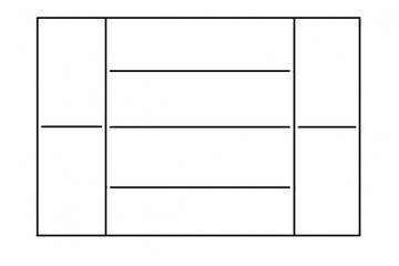 Широкий комод, дуб сонома ДАЛЛАС Д-5