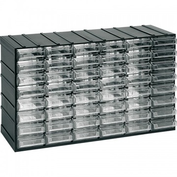 Organizer modułowy 48 szufladek 382 x 148 x 230mm