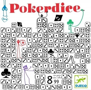 Стратегическая игра POKERDICE от Djeco