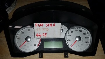 PŘÍSTROJOVÁ DESKA BUDÍKY FIAT STILO 1,9JTD 5FCF-10849-BE