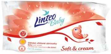 Linteo Baby Серветки Вологі Для догляду Для Дітей 72 шт.