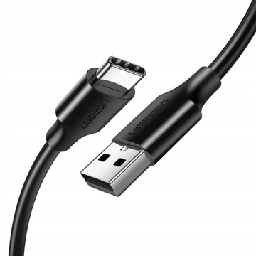 КАБЕЛЬ UGREEN STRONG USB TO USB-C БЫСТРАЯ ЗАРЯДКА QC 3.0 2A 5V 1 M