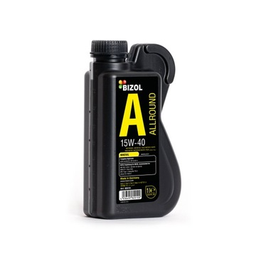 OLEJ BIZOL ALLROUND 15W-40 1L A3/B3 CF-4
