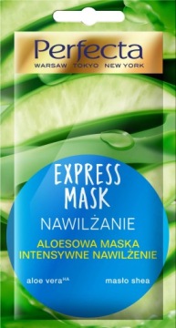 Perfecta Express Mask aloesowa nawilżenie, 8 ml