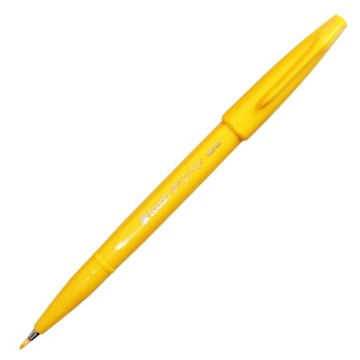 Pisak marker BRUSH Pentel Sign Pen SES15 żółty