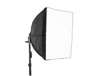 OPRAWA CZASZA SOFTBOX 40x40cm na żarówkę E27