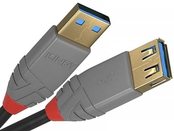 Przedłużacz USB 3.0 A-A wtyk gniazdo 2m 36762