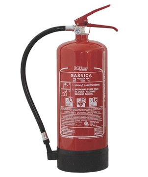 Gaśnica proszkowa GP6x ABC- producent BOXMET