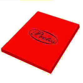 Papier kolorowy Protos A4 80g 100k Czerwony