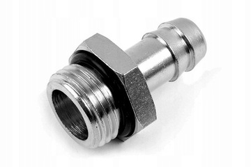 Króciec 13 mm z uszczelką RQS GZ 1/2'' nikiel