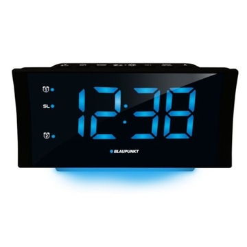 Radiobudzik z funkcją ładowania USB Blaupunkt