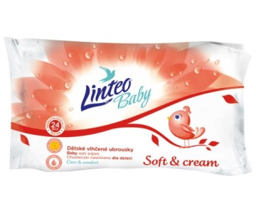 Серветки вологі Linteo Baby 1 x 24 шт.