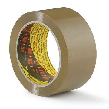 48mm/66m TAŚMA SAMOPRZYLEPNA BRĄZOWA 3M KAUCZUK