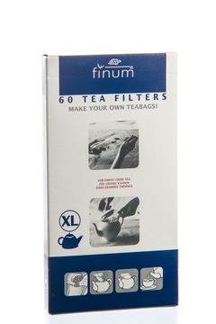 Filtry papierowe FINUM ROZMIAR XL (BARDZO DUŻE) 60