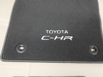 C-HR 16-22 DYWANIKI WELUROWE KOMPLET 4X4 4WD
