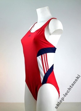 Kostium kąpielowy Strój ADIDAS Czerwony/granat 44
