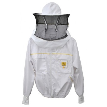 Толстовка на молнии с шапкой ŁYSOŃ PREMIUM LINE, бежевый, размер XXXL