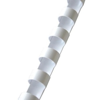 Grzbiety do bindowania 25mm / 50 szt Opus Białe