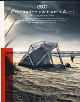 Audi katalog akcesoriów 2017 / 2018 prospekt
