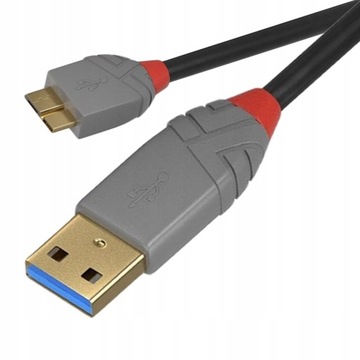 KABEL USB 3.0 A - MICRO B LINDY 36767 2m PRZEWÓD