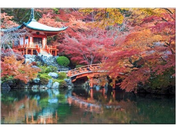 Pejzaż Japonia Jezioro 120x80 OBRAZ do salonu