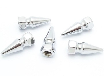 NAKRĘTKA CALOWA 3/8 UNC KOLEC STOŻEK CHROM HARLEY