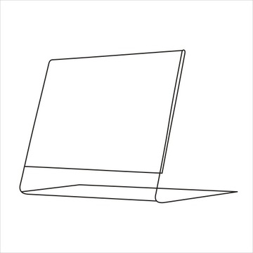 Stojak na cenę/wizytówkę z Plexi 6x4cm