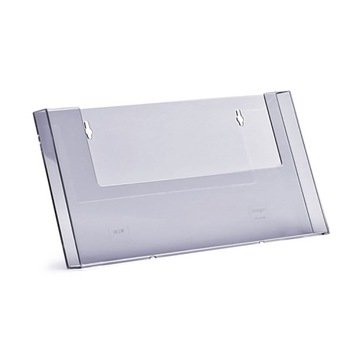 Stojak na ulotki A4 plexi odlewany do pow. W330