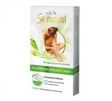 Joanna Sensual plastry do depilacji ciała 12 szt.