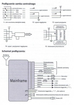 КОНТРОЛЛЕР ЦЕНТРАЛЬНОГО ЗАМКА BX50