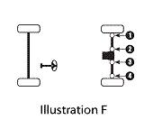 Передний приводной вал крестовина Kingquad 750/700 EPI — WE100275