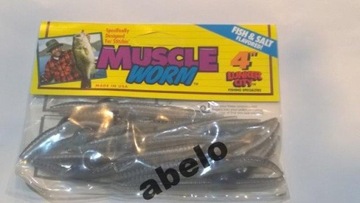 Lunker City Muscle Worm 4'' #1 Alewife
