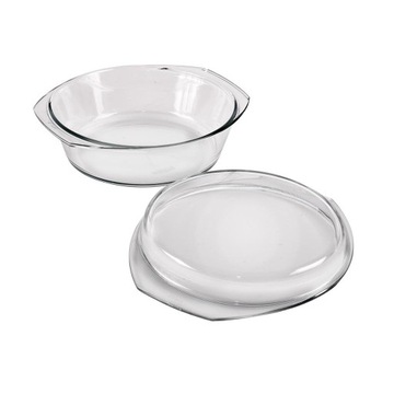 Стеклянный стеклянный сосуд Simax Glass с крышкой 2,1 л (1,5+0,6)