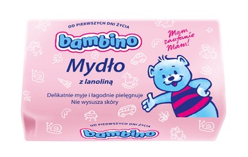 BAMBINO Mydło Z Lanoliną 90g 83680