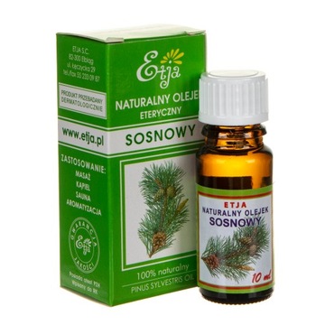 Etja Olejek Sosnowy 10Ml Działa Odprężająco