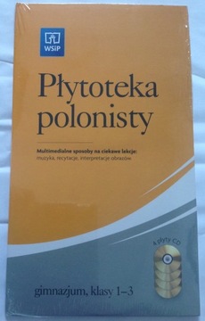PŁYTOTEKA POLONISTY GIMNAZJUM /4 CD/ WSiP
