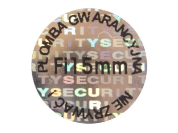 ГОЛОГРАММНЫЕ ПЕЧАТИ НОВЫЙ РАЗМЕР ФИ 15ММ 250 ШТ!!!