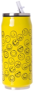 Банка с термокружкой. 500мл Красное 