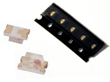 Dioda LED SMD 0603 czerwona 50-100mcd 15szt #A226