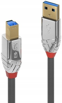 Lindy 36662 Линейный кабель USB 3.1/3.2 A-B Cromo — 2 м
