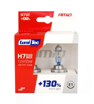 Zarówki H7 Lumi Tec Limited DUO BOX + 130 %