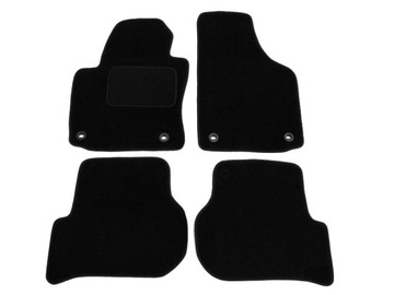 Dywaniki Welurowe VW GOLF V 5 6 VI + 4 stopery